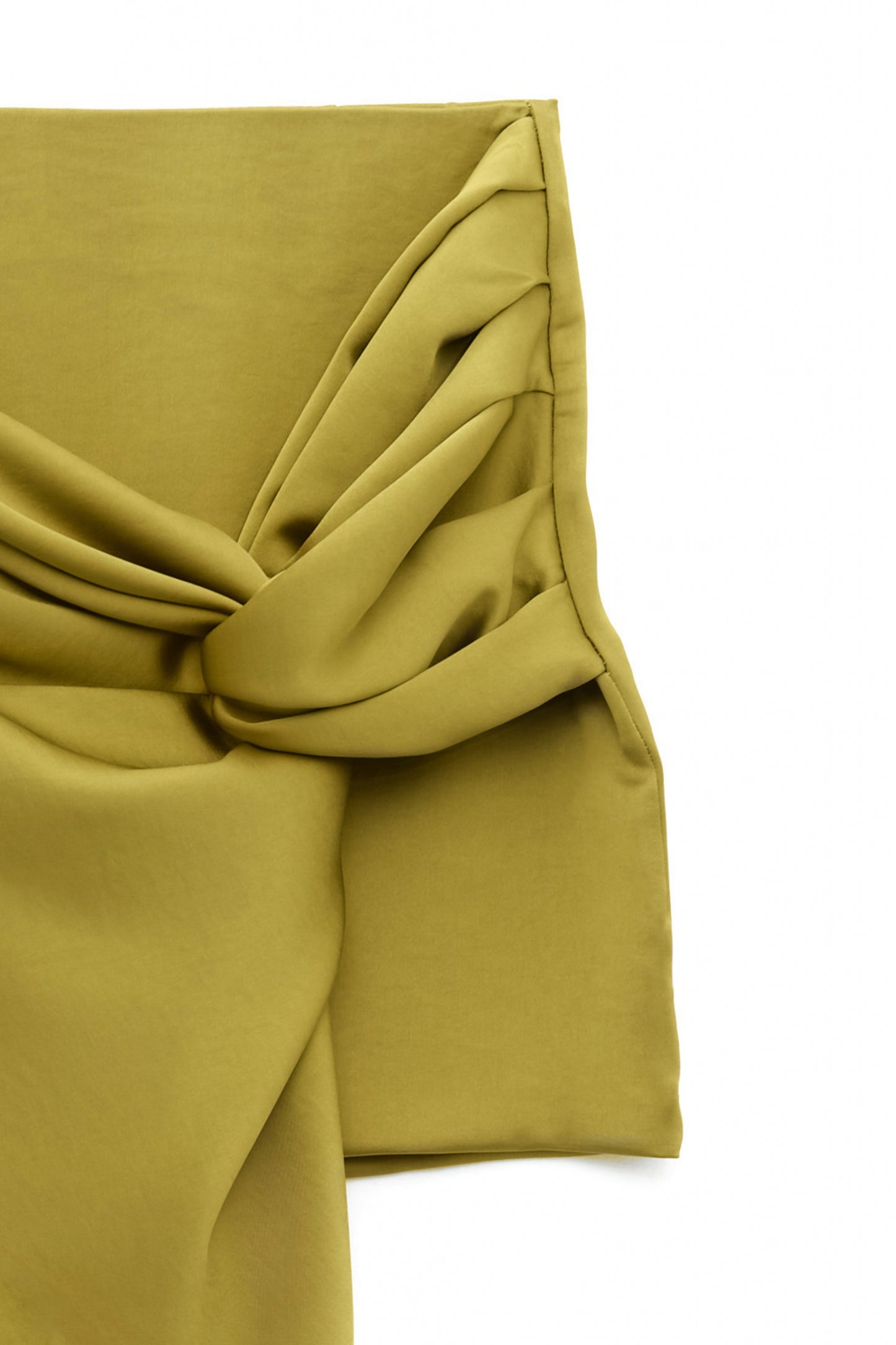 Minigonna effetto raso - L6645