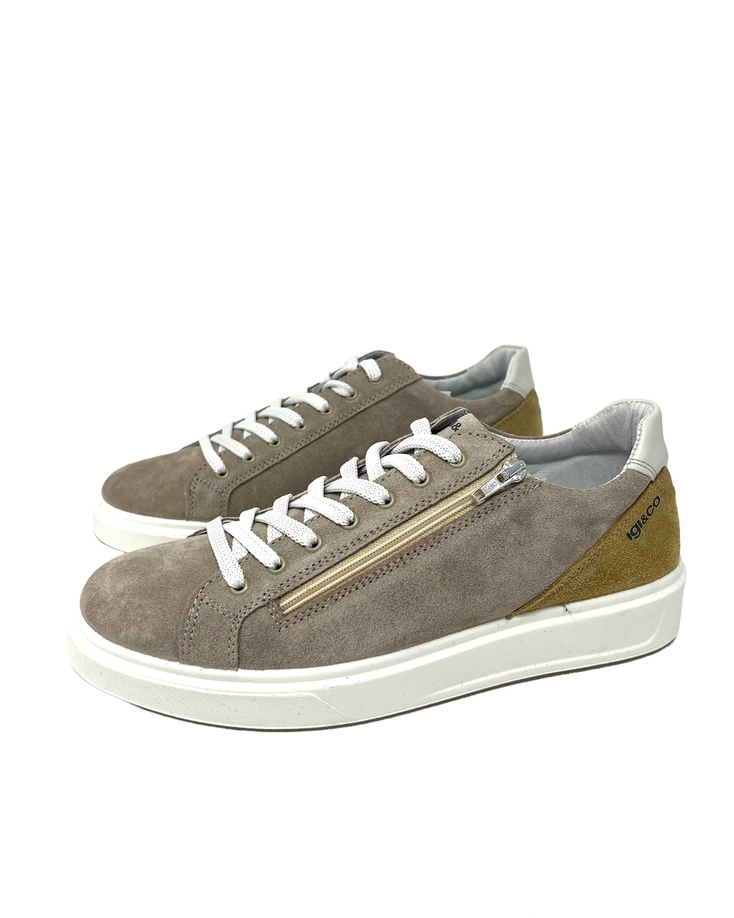 Sneakers Igi&Co 3626011 in camoscio grigio