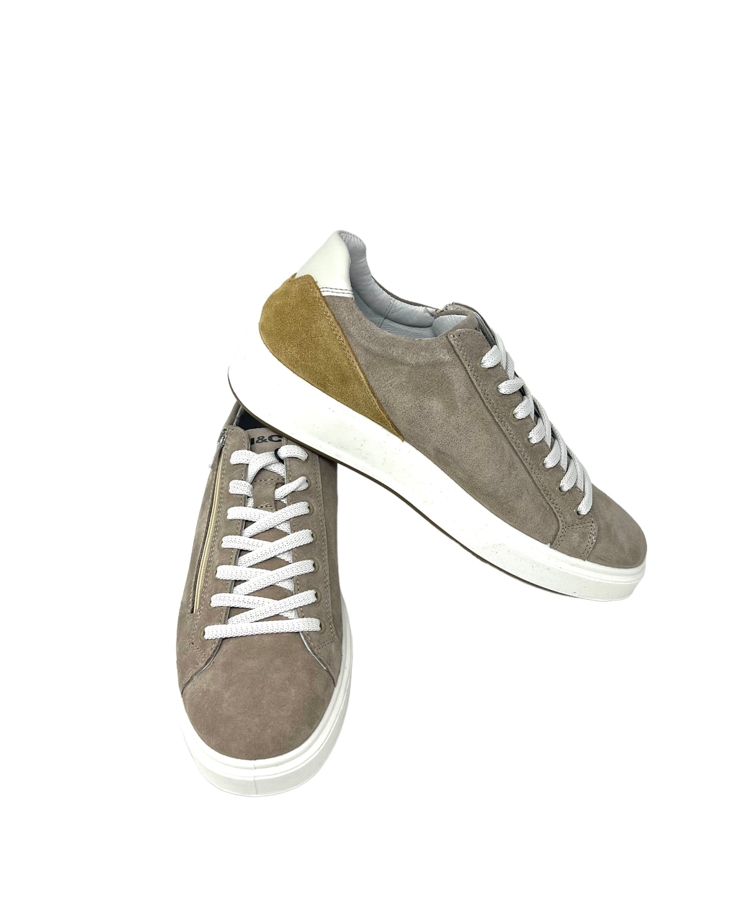 Sneakers Igi&Co 3626011 in camoscio grigio