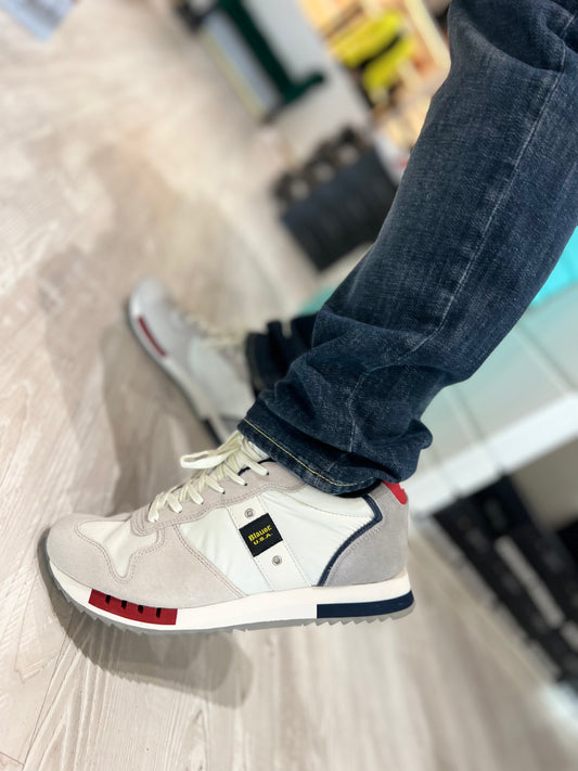 Sneakers Queen Blauer white/red/navy - S3QUMES