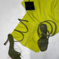 Sandalo con tacco allacciatura alla caviglia verde oliva -2003B1