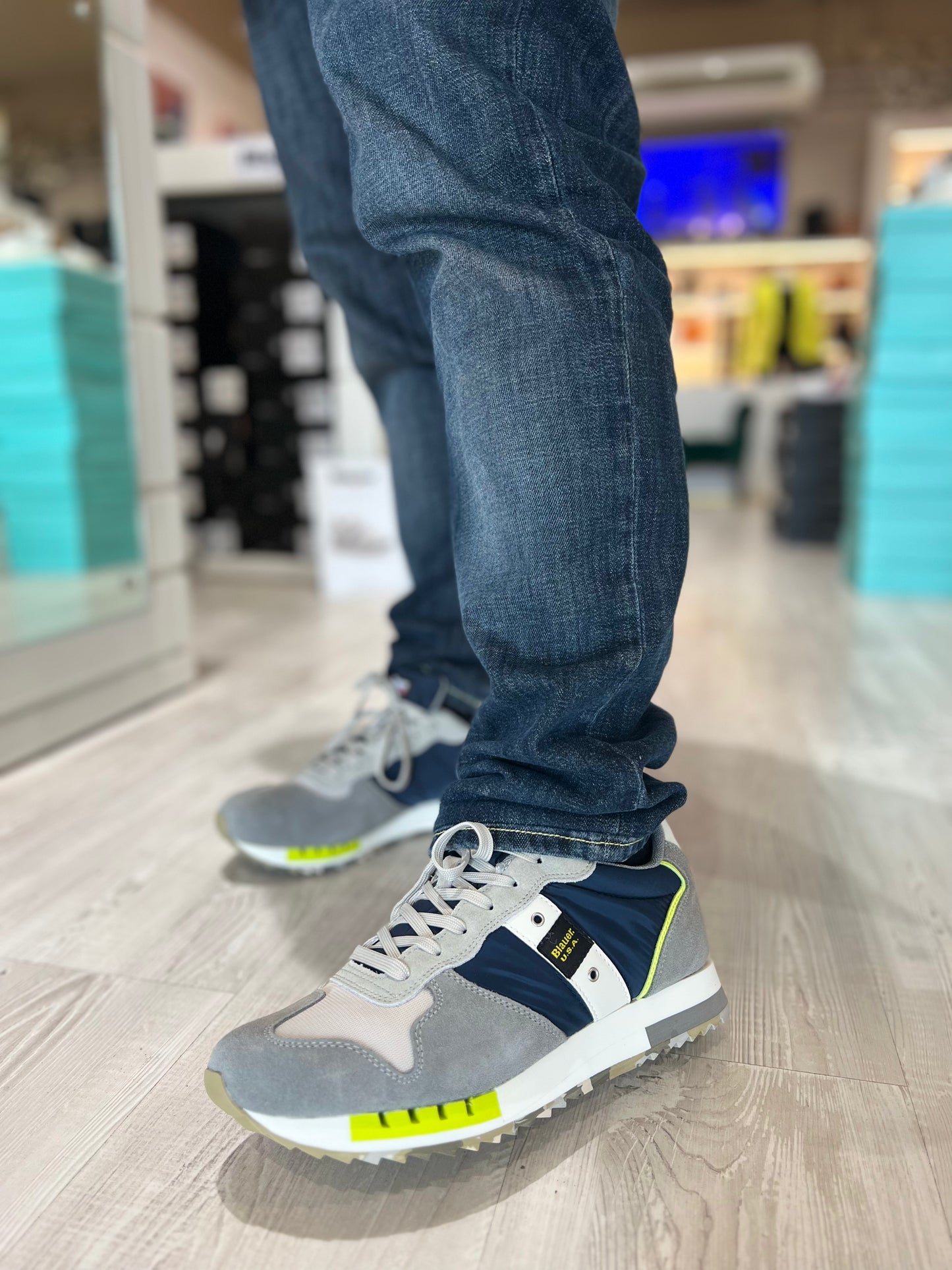 Sneakers queens blauer uomo -s3qumes