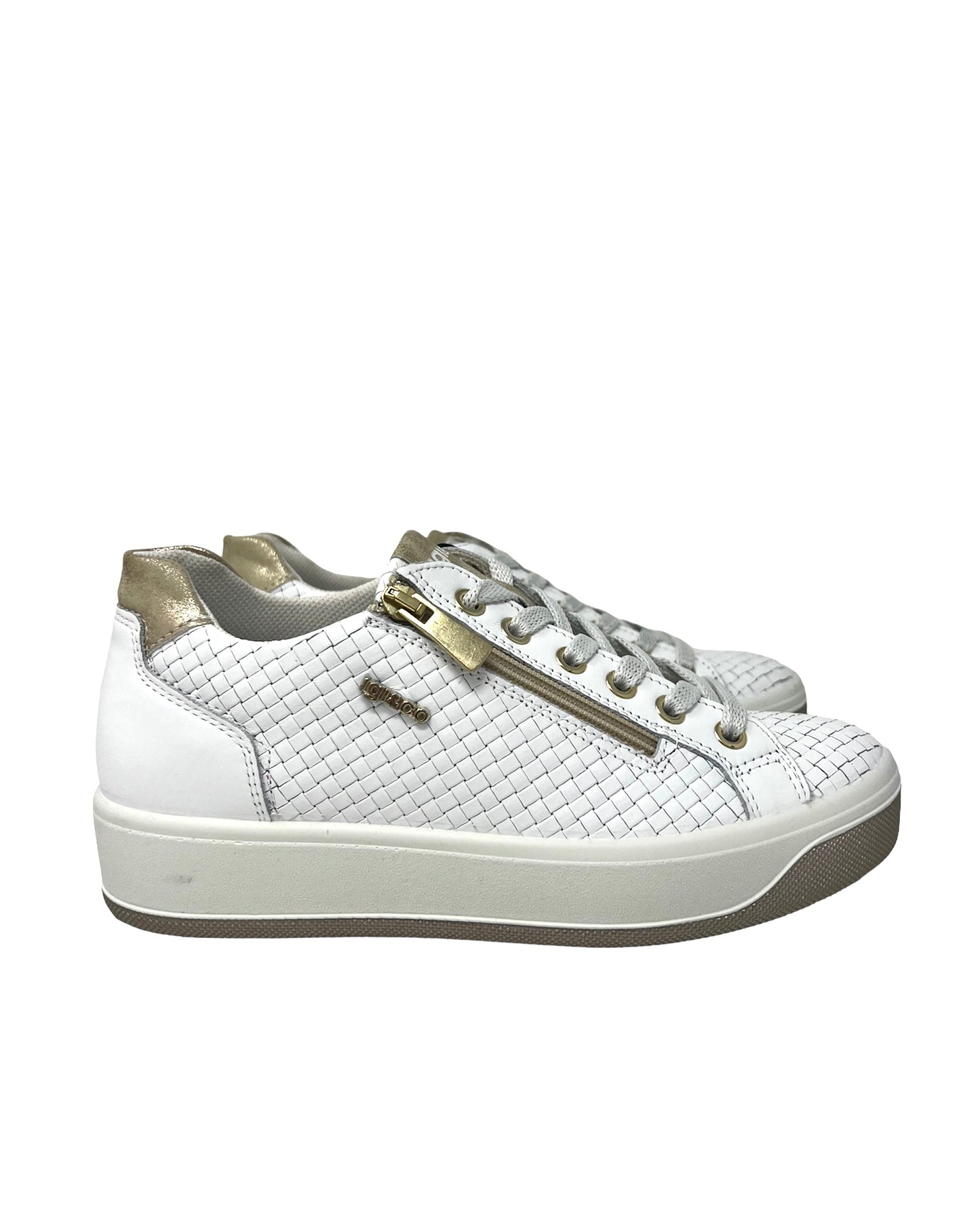 Sneaker nappa soft/bianco Igi&co -3657500