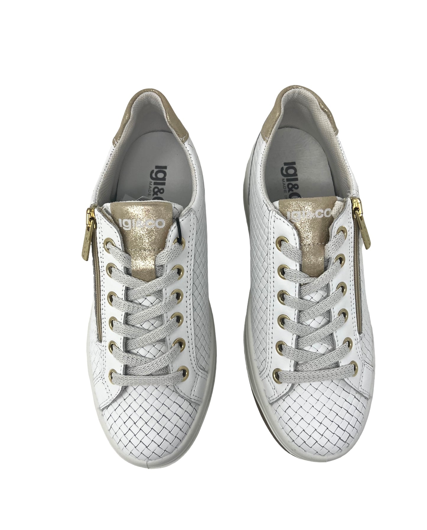 Sneaker nappa soft/bianco Igi&co -3657500