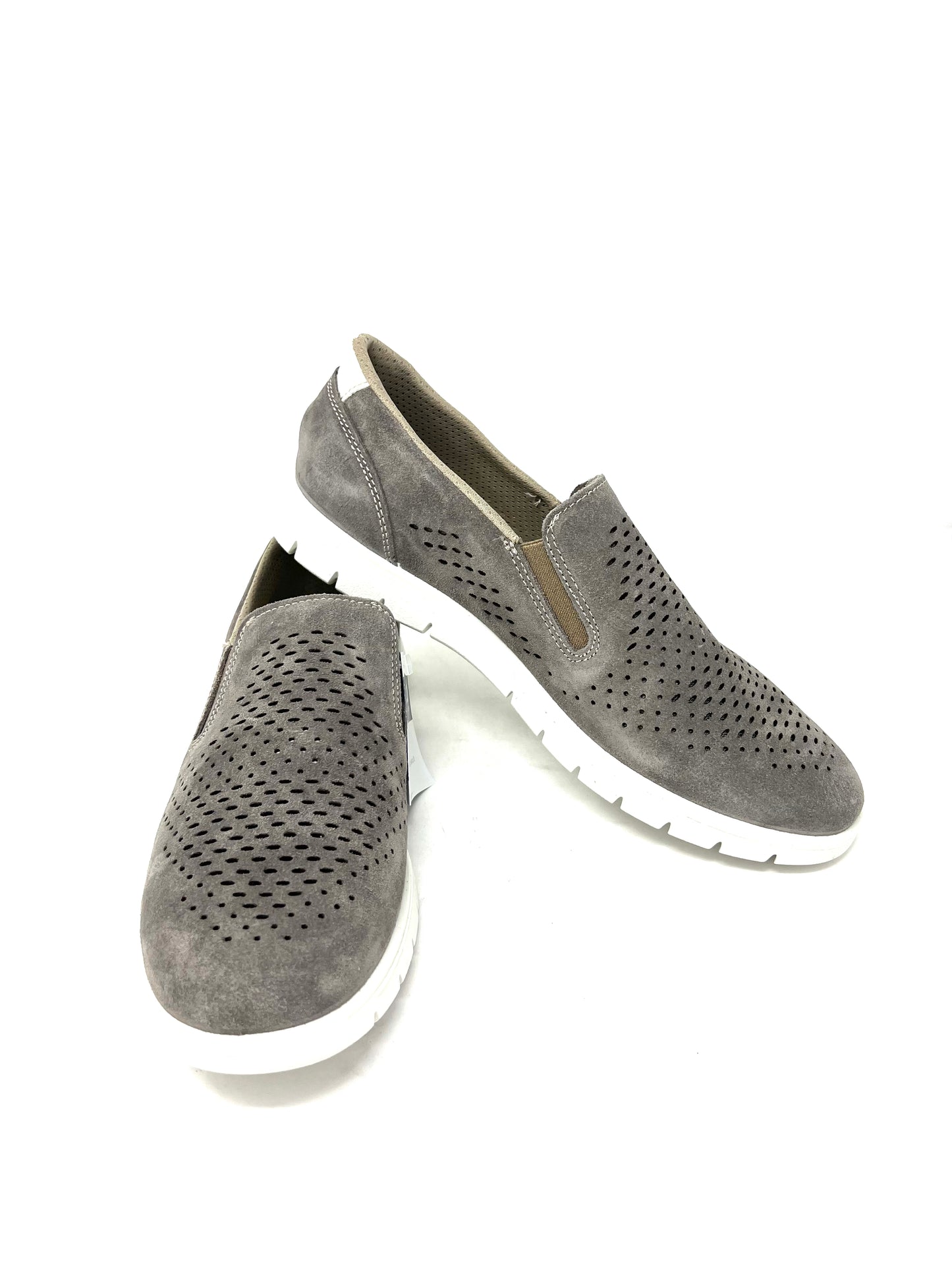 Slip on scamosciata peltro Igi e co -3614222