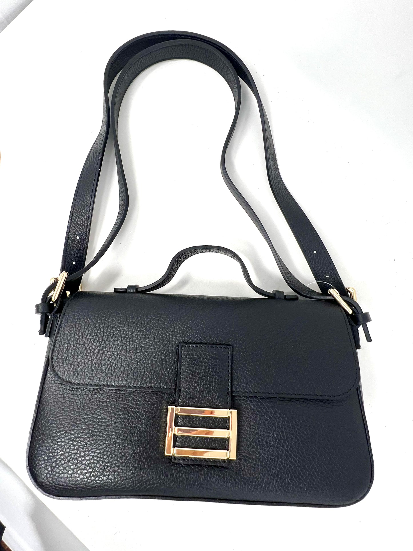 Borsa midi fibbia oro -KF39843