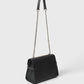 Reg Duffle Strap In Ecopelle Nero lucchetto Gaelle Paris -W01182