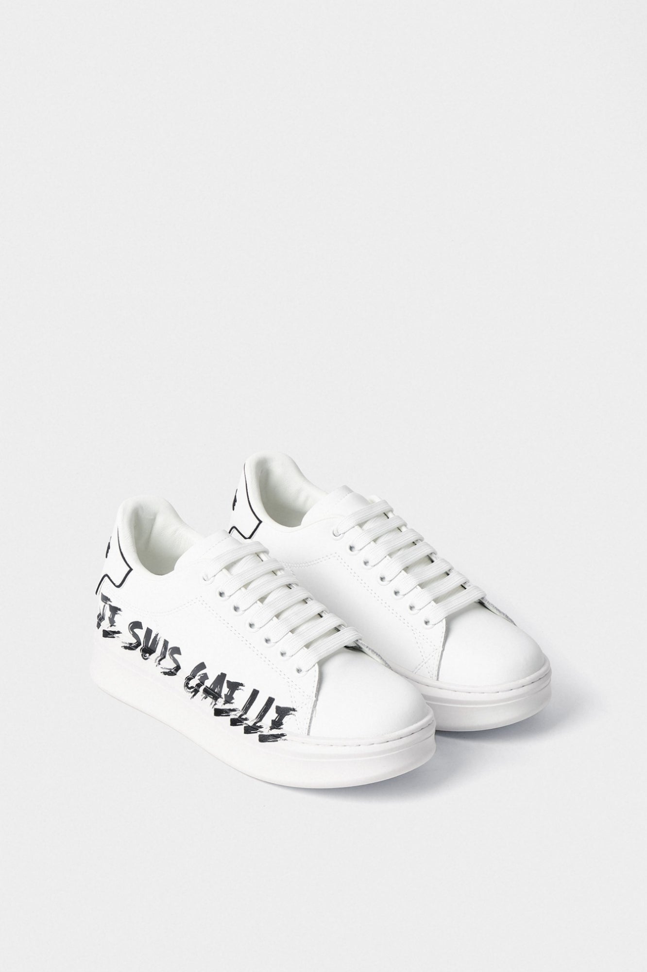 Sneaker Gaelle addict in action pelle Je Suis Gaelle - AW1085