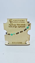 Bracciale in argeto 925 occhio di tigre agalmatolite v_G135