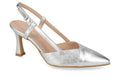 Chanel satinata in pelle argento Valleverde - V_19105