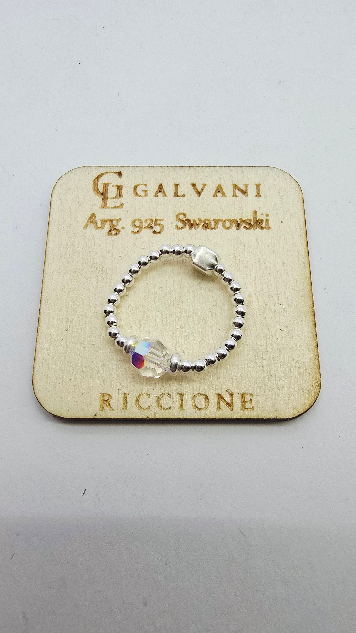 Anello argento 925 swarovski v_G207
