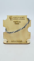 Bracciale in argento 925 ematite v_211