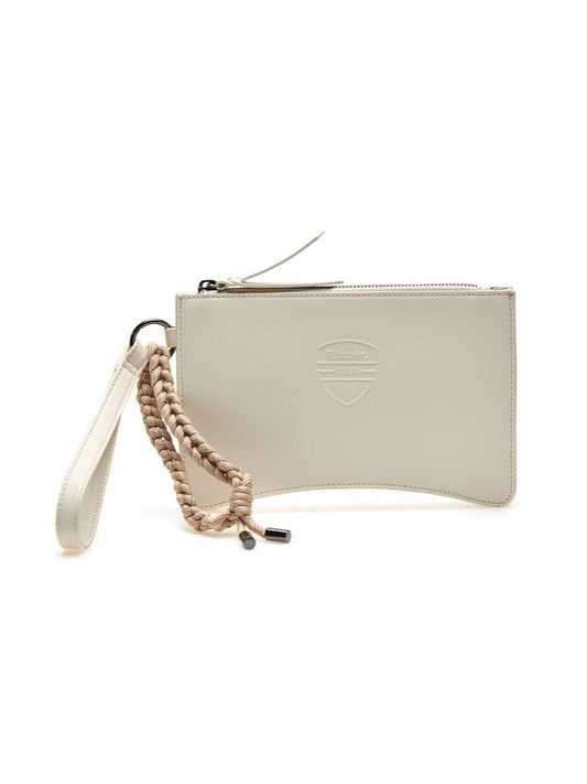 Poschette Blauer bianca con laccio NELLY01WH