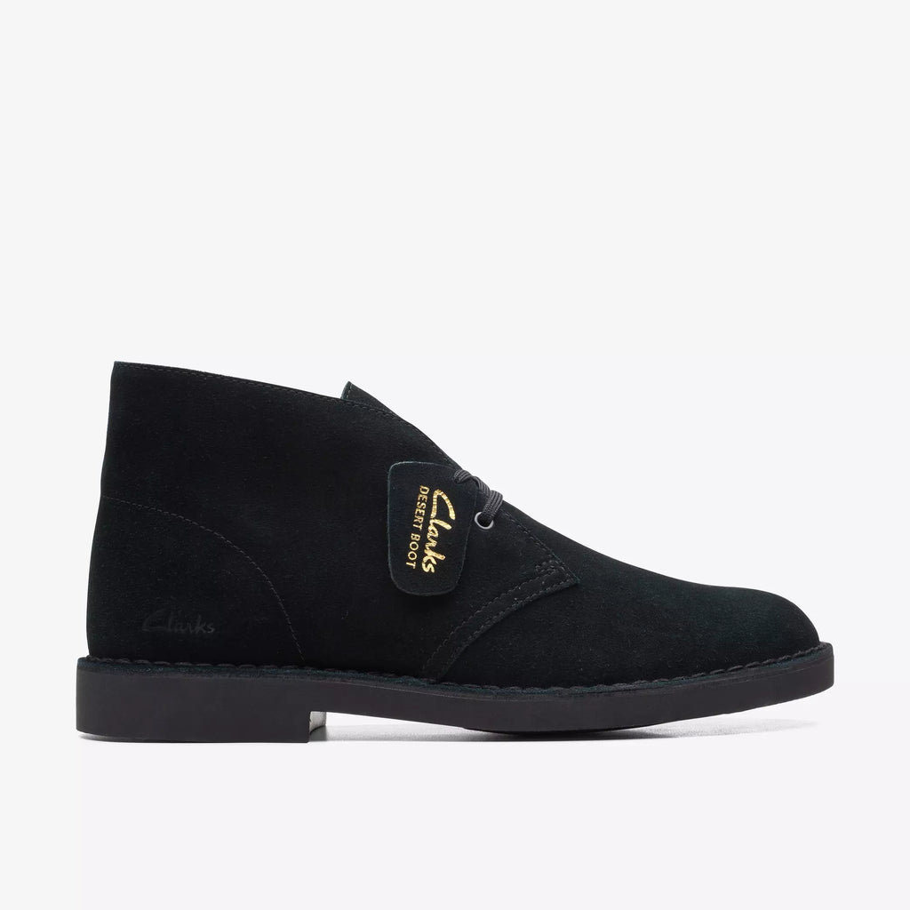 Desert boot black suede CLARKS - V_2679