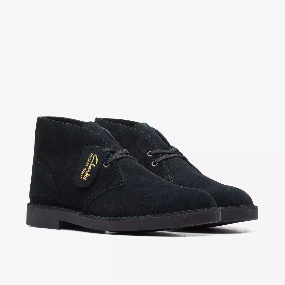 Desert boot black suede CLARKS - V_2679