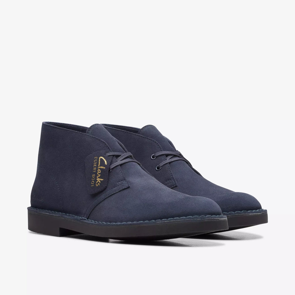 Desert boot navy suede CLARKS - V_8085