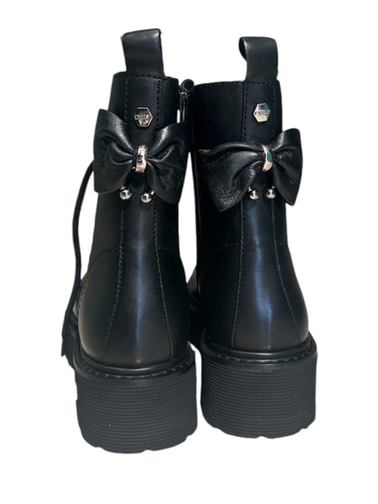Anfibio con borchie pelle nero Cult -CLW4390