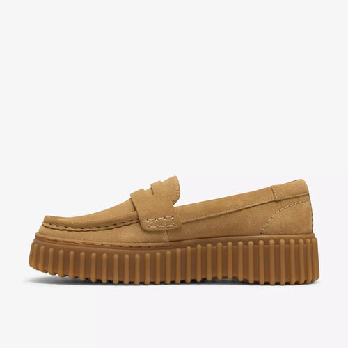 Torhill penny camel Clarks - V_2691