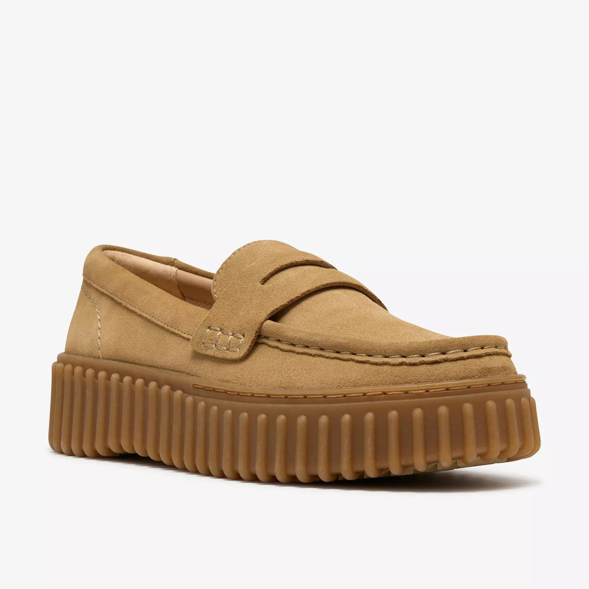 Torhill penny camel Clarks - V_2691