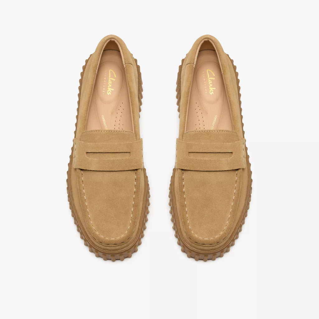 Torhill penny camel Clarks - V_2691