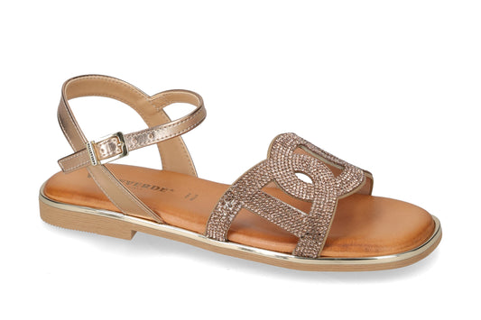 Sandalo basso bronzo Valleverde V_32031