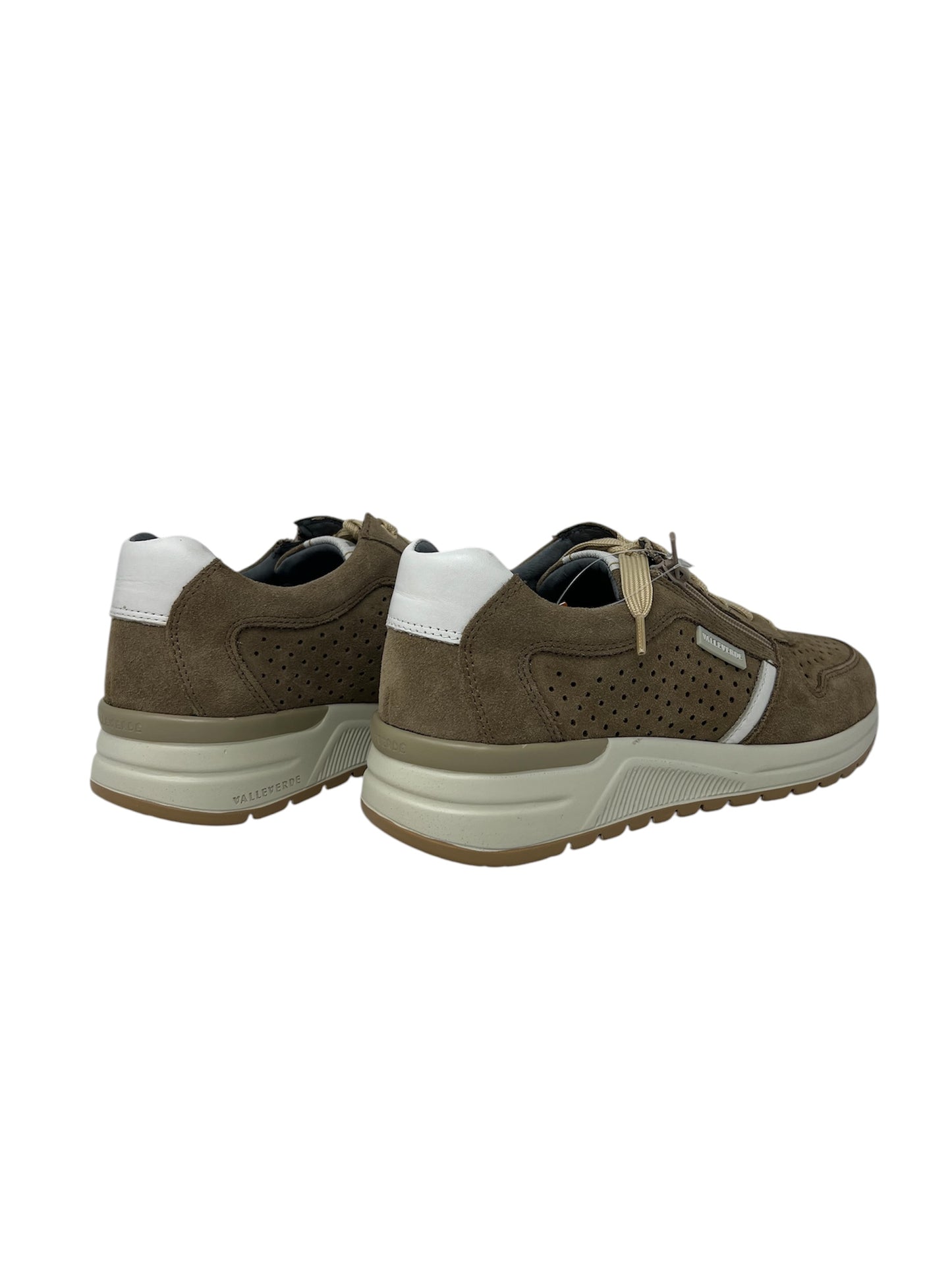 Sneakers uomo camoscio beige -V49904A