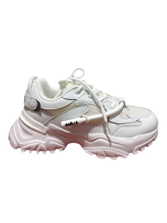 Sneakers runner in mesh con logo - W01335
