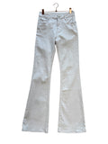 Jeans a zampa bianco