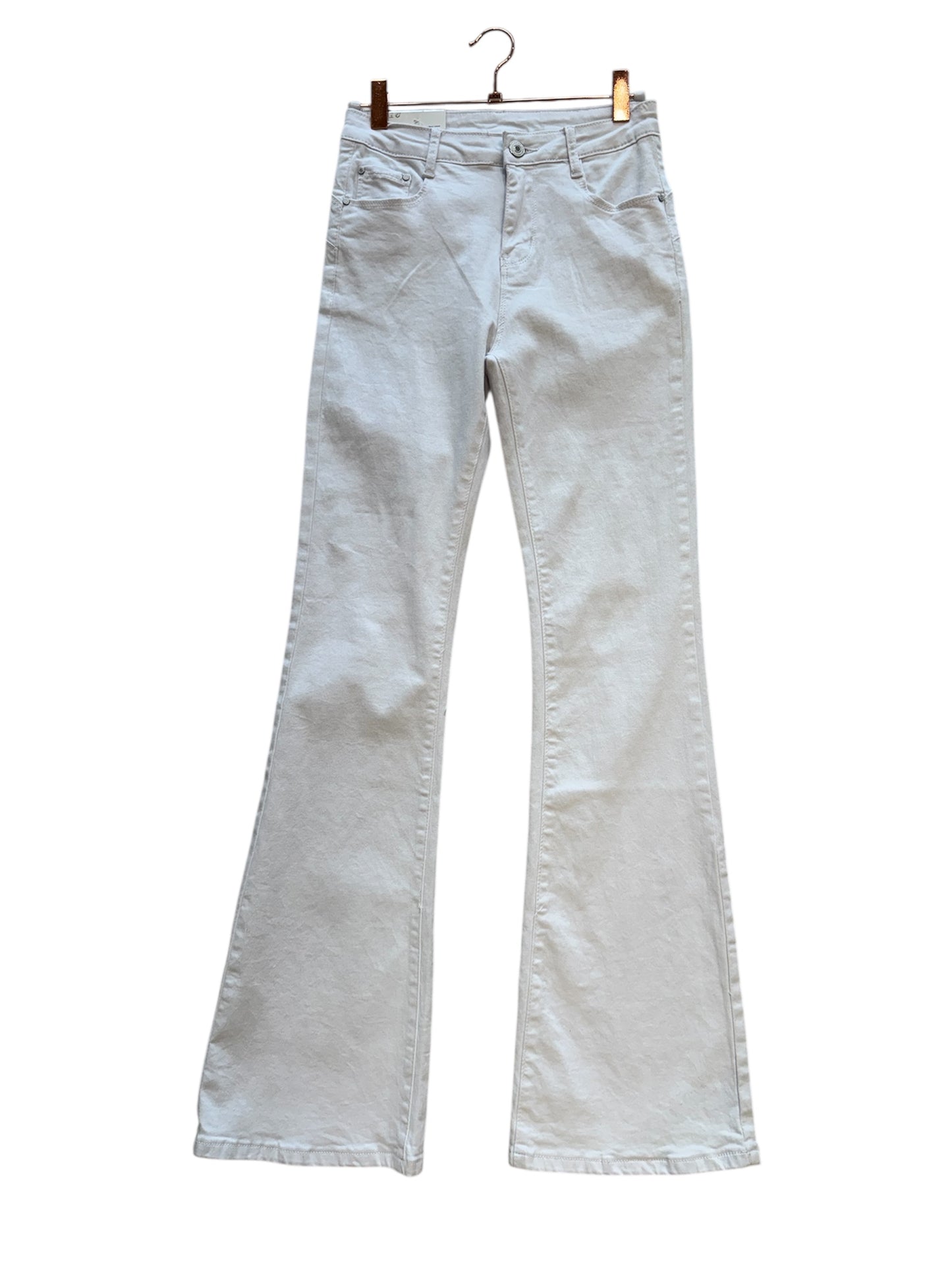 Jeans a zampa bianco