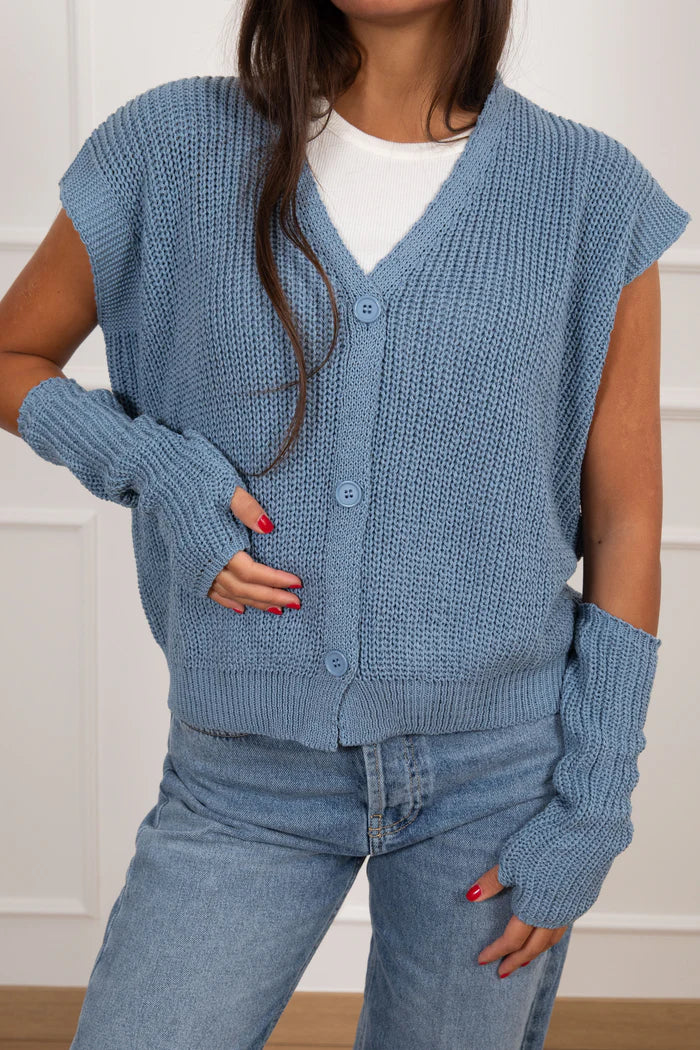 Gilet+manicotti V_M93007