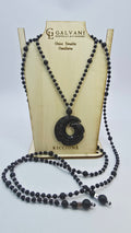 Collana con dea onice onice ematite V_417