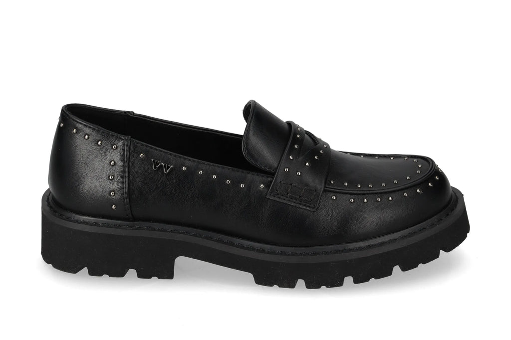 Mocassino con borchie V_44510
