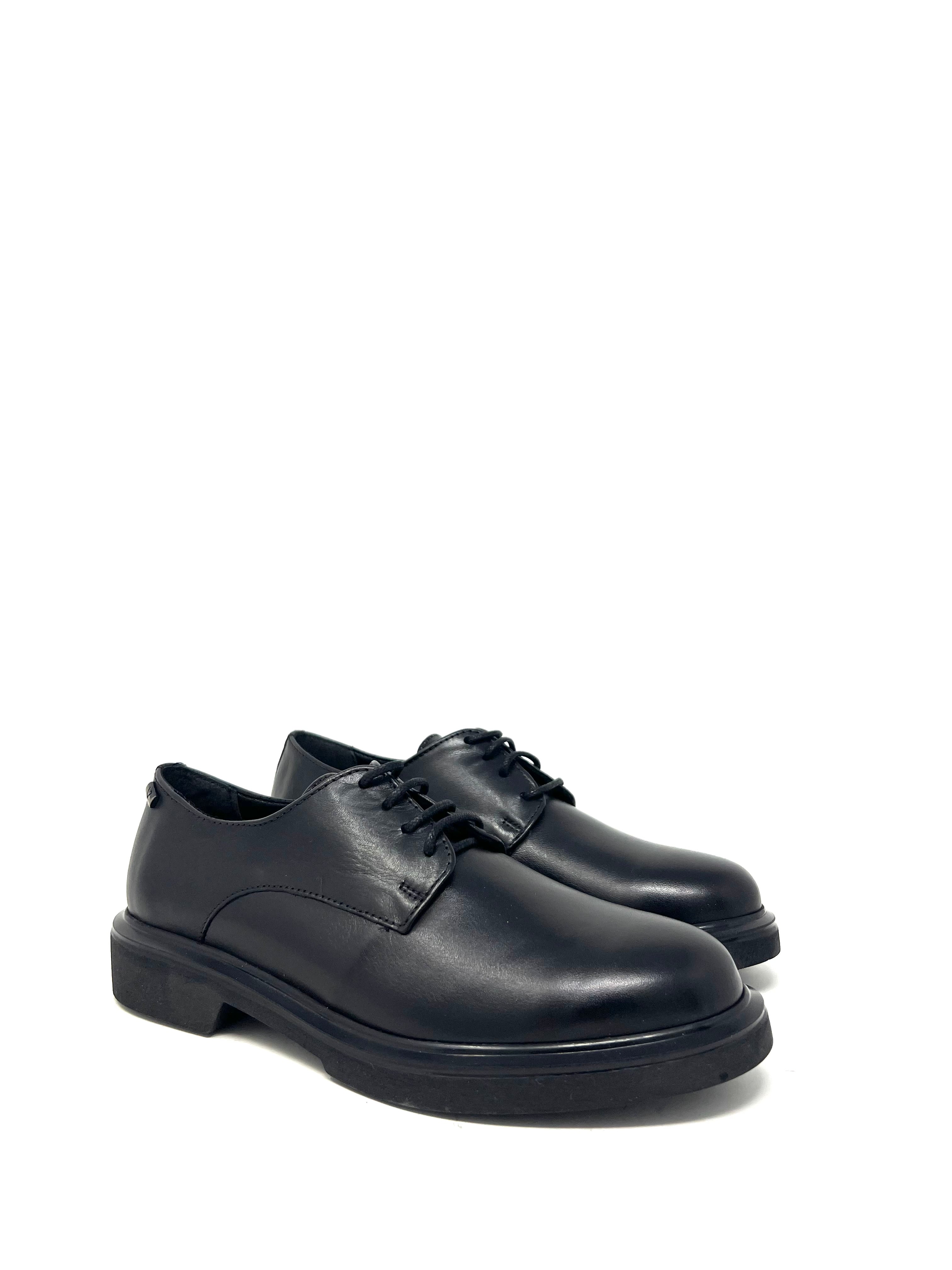 Scarpa derby vitello nero - 49750A
