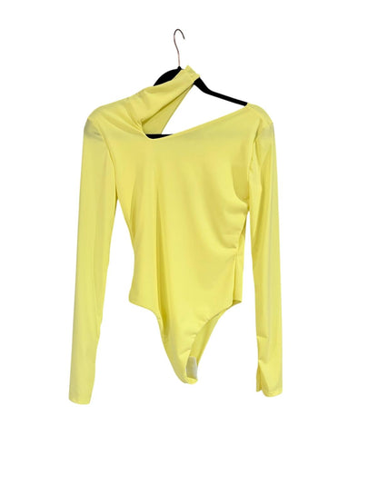 Body maniche lunghe con scollo oblo'