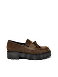 Mocassino in camoscio marrone -BARCA