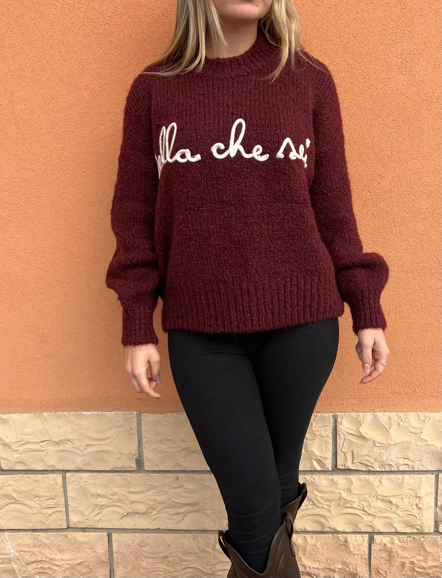 Pullover "Bella che sei" -PULLBI