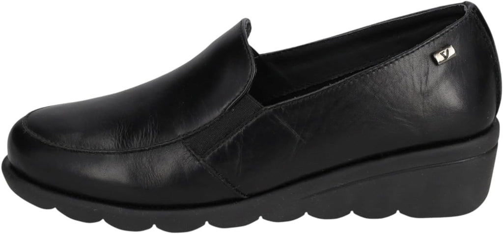 Mocassino in nappa nero Valleverde V_VS10300E