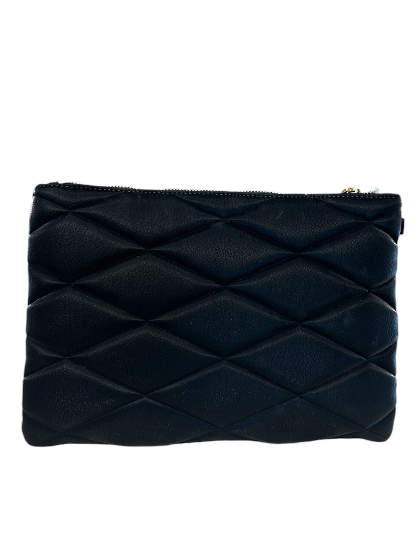 Pochette Maxi matelassè puffer logo oro Gaelle Paris -CW02046
