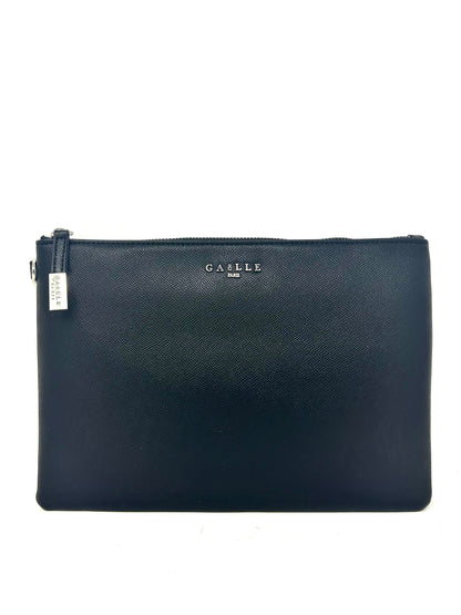 Reg pochette ecopelle logo in metallo- GAACW02100