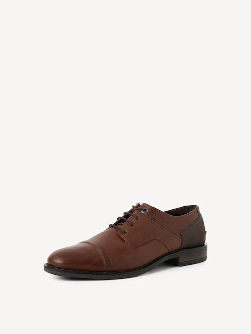 Derby stringata cognac Marco Tozzi V_