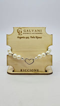 Bracciale argento 925 con perle bijoux v_611