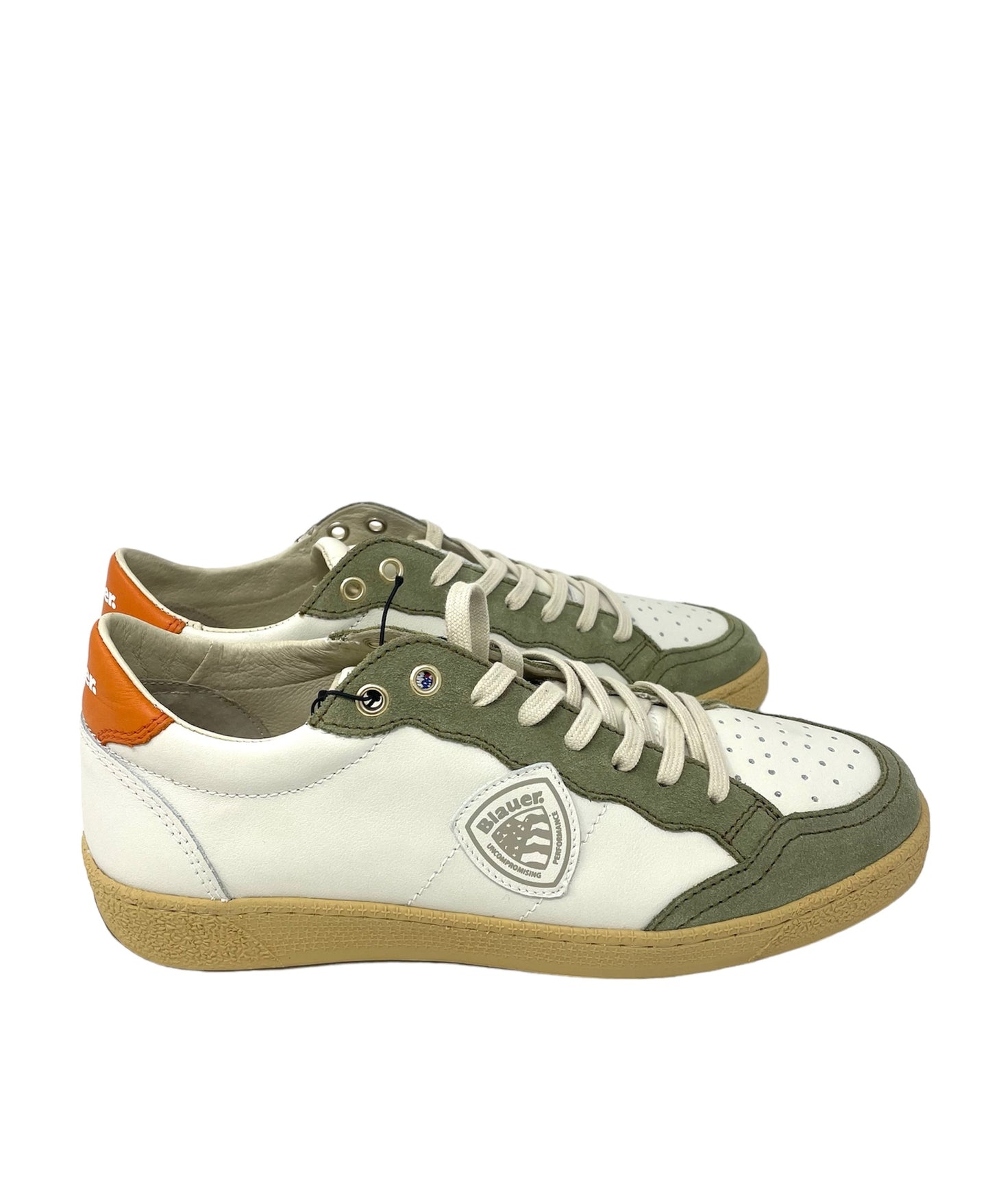 Sneaker Murray y08les white green -MURY8WG