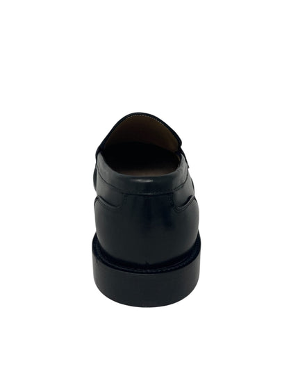 Mocassino uomo crust nero -U90615