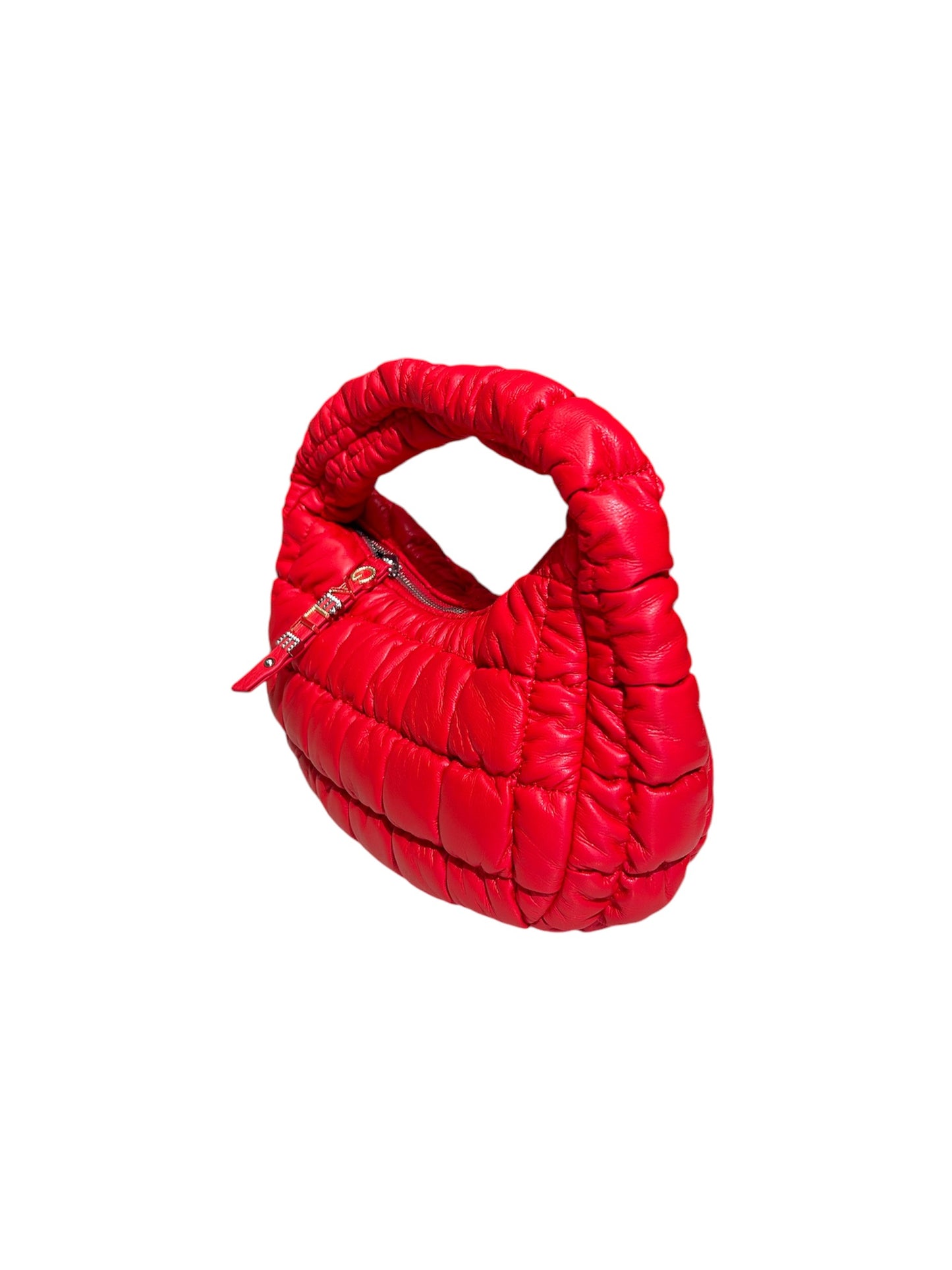 Hobo bag puffer rossa Gaelle Paris -CW02043