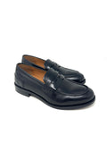 Mocassino abrasivato nero Melluso -K36048
