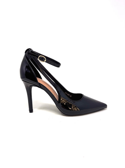 Slingback lucida apertura laterale -1211