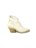 Texano basso vitello vintage beige -LOC110B