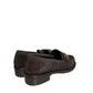 Mocassino camoscio morsetto oro - MOC.T.M