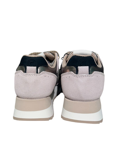 Sneaker beige in pelle scamosciata Colmar -TRAV085