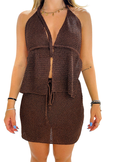 Coordinato top e gonna